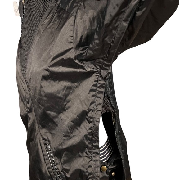 B by Burton S/M Snowboard Lana Pullover Hoodie Jacket Black Gold - Picture 8 of 16